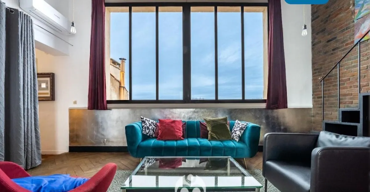 Apartment Aix-En-Provence, Centre Ville Quartier Mazarin, Magnifique Loft